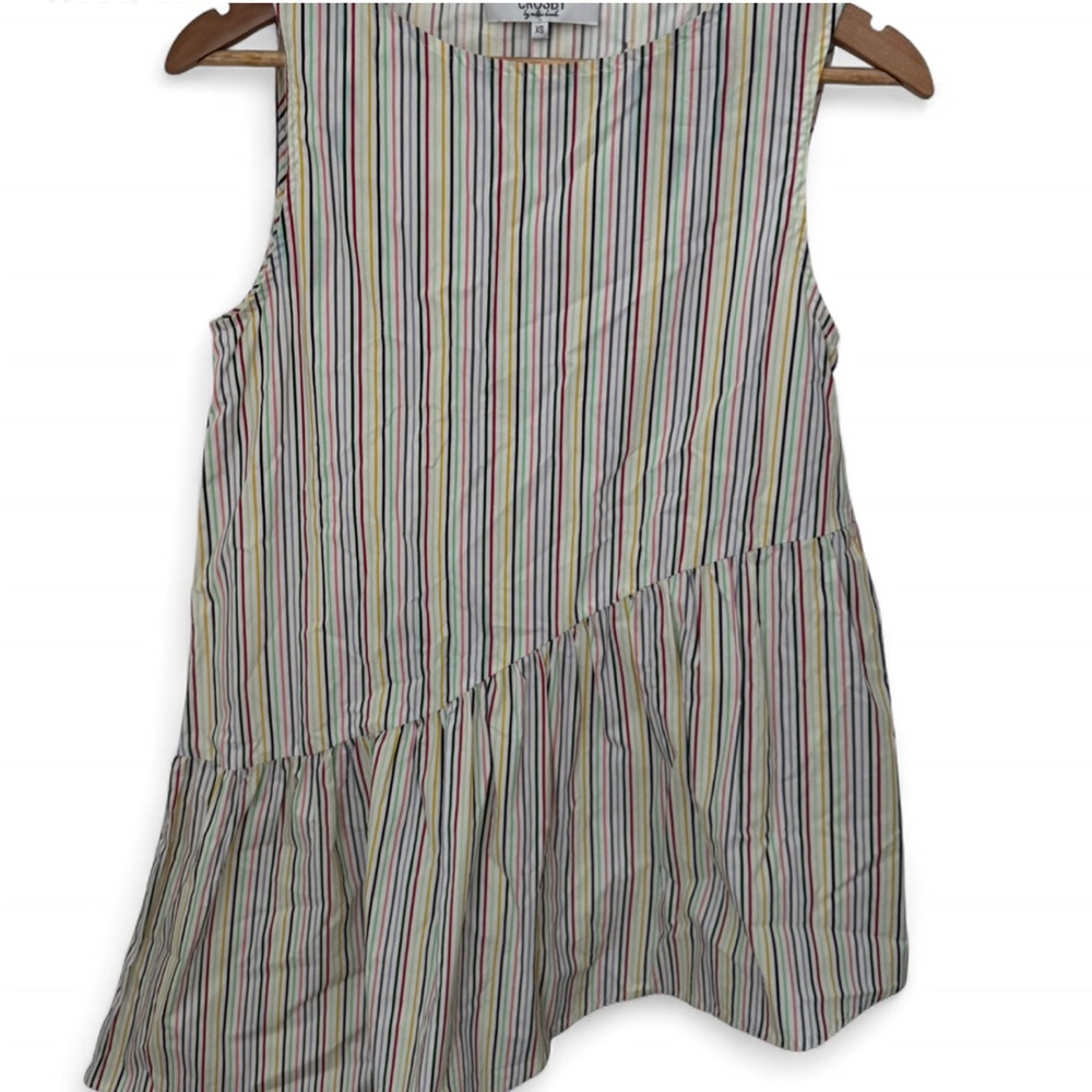 Crosby by Mollie Burch Striped Sleeveless Women's Top